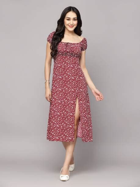 Maroon Dresses - Buy Maroon Dresses Online at Best Prices In India ...