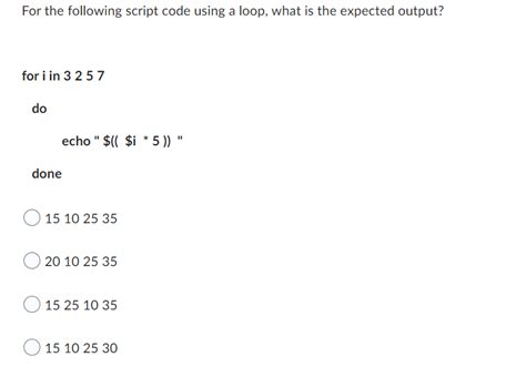 A Loop Script Code 的图像结果