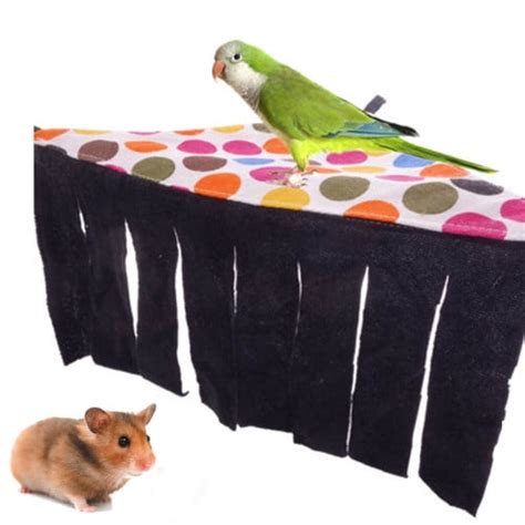 Buy Visland Guinea Pigs Rats Corner Hideout Hidey Curtain Hideouts Cage ...