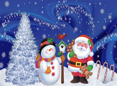 Snowman Christmas Wallpaper