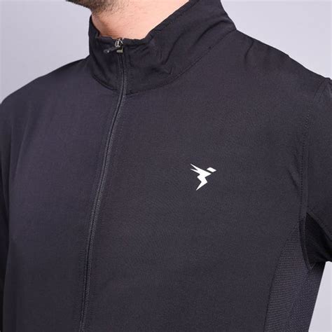 Technosport Mens Active Solid Slim Fit Mock Neck Jacket Jacket -PM86 ...