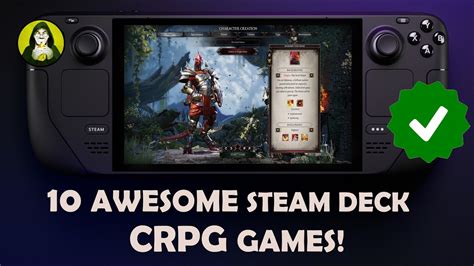 Best 10 CRPG Games on Steam Deck | Verified Games only! - YouTube