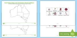 Symbols of Australia Worksheet (teacher made) - Twinkl