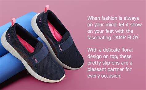 Buy Campus Women's Camp ELOY Walking Shoes BLK - 4UK/India at Amazon.in