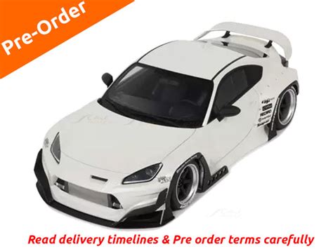 Pre Order : Pandem Toyota GR86 Crystal White 1:18 GT Spirit resin scale ...