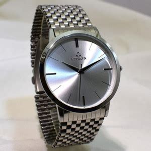 Fitron Fitron Mens Classy Silver Quartz Watch Fitron Mens Classy Silver ...