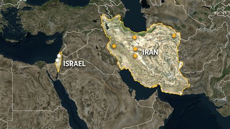 Satellite images, maps show Iranian nuclear sites before and after