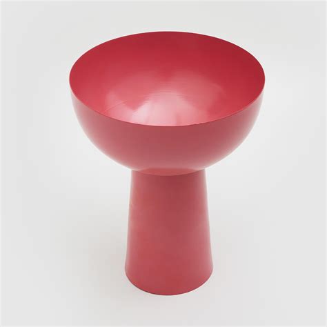 Buy Splendid Metal Broad Vase from Home Centre at just INR 1099.0