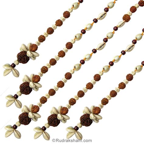 Rudraksha Mala Lines for Hanging | Rudraksha Lines for meditation room ...