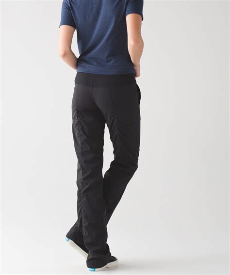 Lululemon Dance Studio Pant III (Tall) *Lined 36" - Black - lulu fanatics