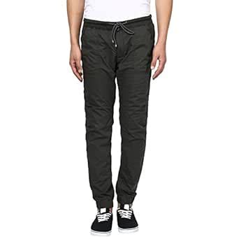 Mufti Mens Grey Low Rise Sports Fit Joggers (34) : Amazon.in: Fashion