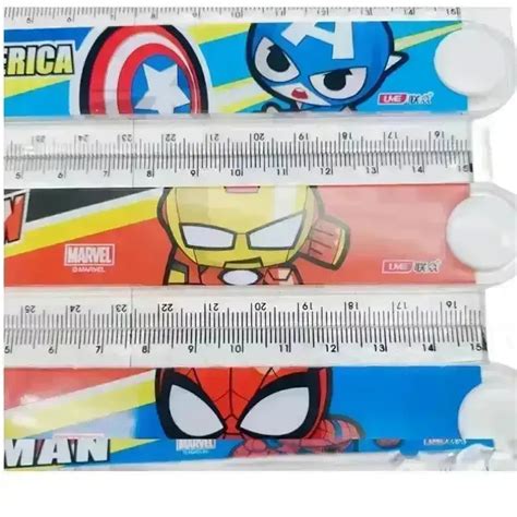 DSNY MRVL Folding Ruler with Shapes (30 cm)