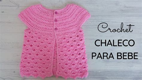 Chaleco crochet on sale nena 2 años