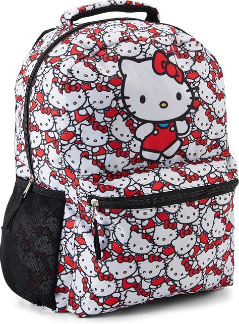 Amazon.com | Fast Forward Hello Kitty Allover School Backpack - Hello ...