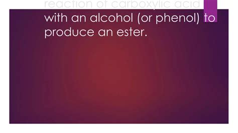 Free Science Lessons Esters 的图像结果