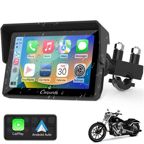 Buy [2023 Newest ] Carpuride W502 Motorcycle GPS Wireless Portable ...