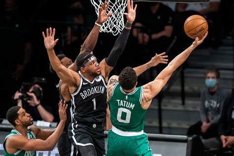Celtics show Bruce Brown trash talk on TD Garden Jumbotron before Game ...