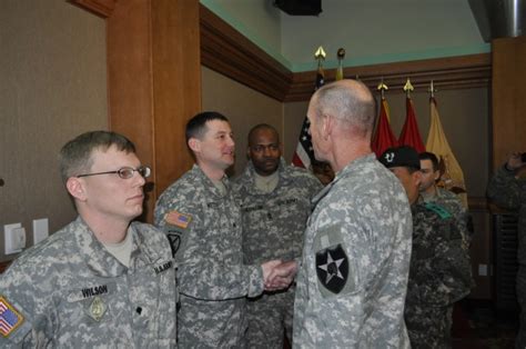 2nd Infantry Division Commander recognizes 210th Fires Brigade Soldiers ...