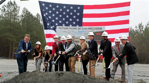 C&H Precision holds groundbreaking for 50,000-square-foot facility