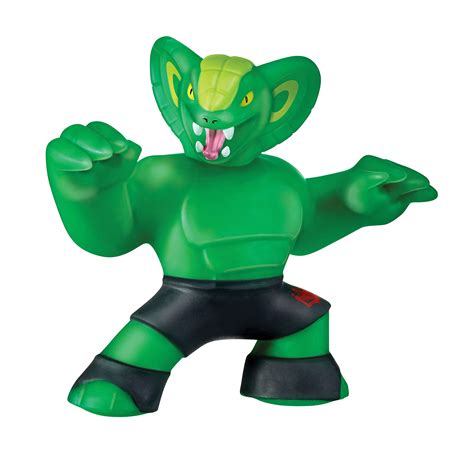 Heroes of Goo Jit Zu 2 Pack of Glow in The Dark Action Figures, Tygor ...