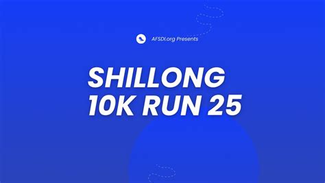 Shillong 10K Run 2025, Polo, Shillong, 2 August 2025 | AllEvents