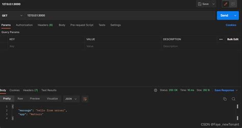 Express Node 的图像结果