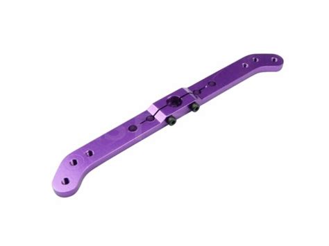 Servohebel KST 25T-6 / 110 mm / 2-armig / Alu purpur gekröpft - Zeller ...