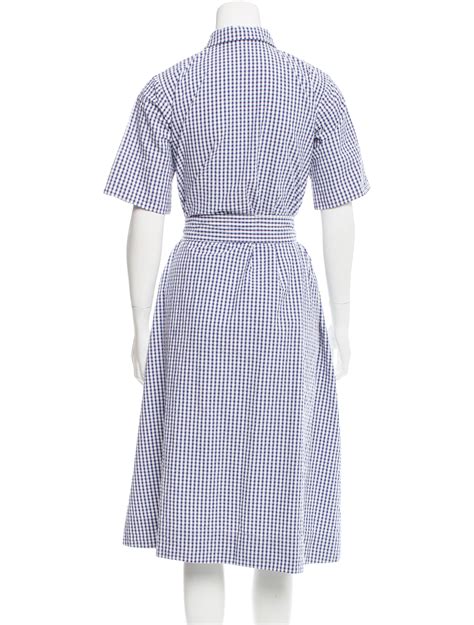 Lisa Marie Fernandez Gingham Seersucker Dress - Clothing - W4020272 ...