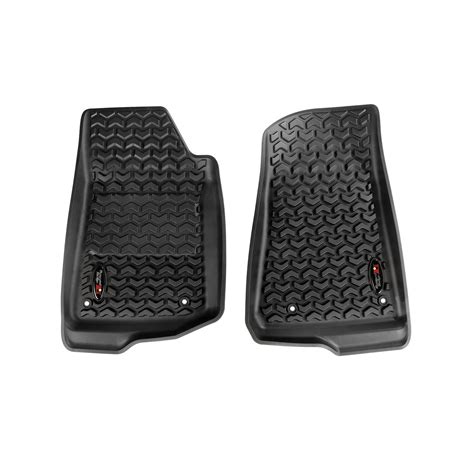 Rugged Ridge Floor Liners for 18-21 Jeep Wrangler JL 2-Door | Quadratec