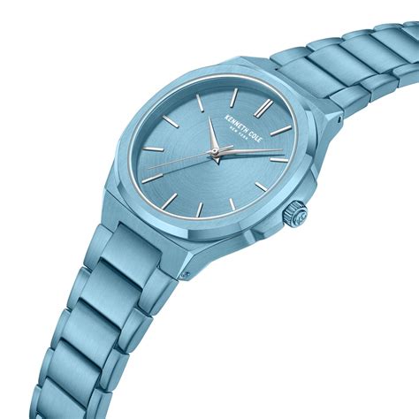 Buy Online Kenneth Cole Kenneth Cole Quartz Analog Blue Dial With Blue ...