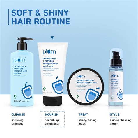 Get Plum Coconut Milk & Peptides Hair Conditioner for men and women ...