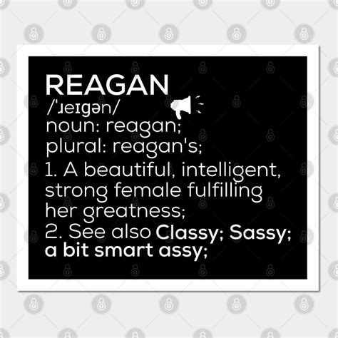 Reagan Name Reagan Definition Reagan Female Name Reagan Meaning by tee ...