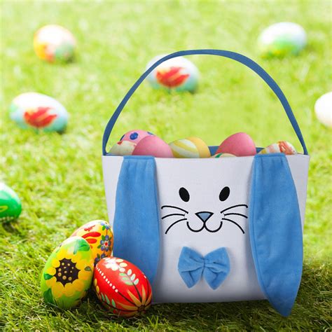 Easter Baskets for Kids, Boys and Girls Easter Egg Hunt Baskets, Cute ...