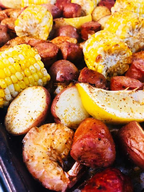Roasted Old Bay Shrimp Boil - Cooks Well With Others