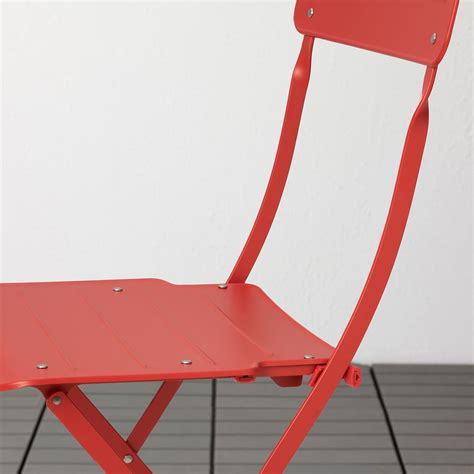SUNDSÖ chair, outdoor, orange - IKEA