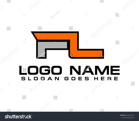 Initial Letter F L Logo Template Stock Vector (Royalty Free) 769267420 ...