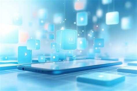 Technology light blue background backgrounds | Premium Photo ...