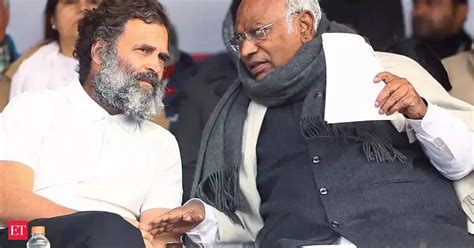 Mallikarjun Kharge: Congress Prez Mallikarjun Kharge, Rahul Gandhi laud ...