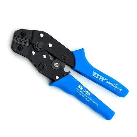Buy amiciTools 18-28 AWG Electric Wire Crimping Tool, Adjustable ...