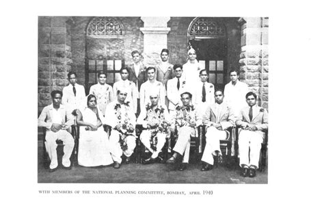 With members of the National Planning Committee (Mumbai / Bombay/Bombay ...