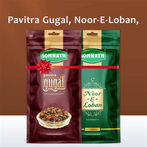 Buy Online Somnath Masala Incense Sticks Combo, (Pavitra Gugal, Noor-E ...