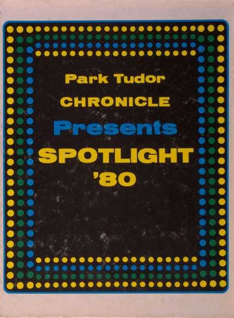 1980 yearbook from Park Tudor High School from Indianapolis, Indiana