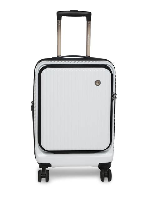 PERQUISITE Yita Range White ABS Hard 20" Cabin Trolley : Amazon.in: Fashion