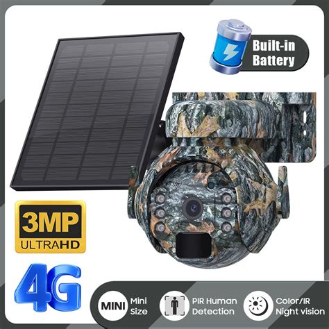 Outdoor Camouflage Animal Detection, Solar Camera for Farms – Sociable ...