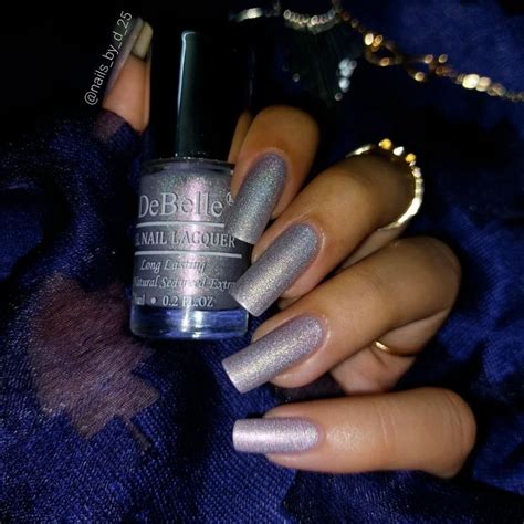 DeBelle Gel Nail Lacquer Awesome Andrea (Metallic Light Purple Nail ...