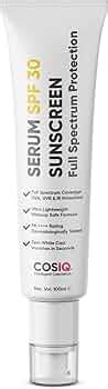Cos-IQ Daily Use Sunscreen Serum SPF 30 PA++++ Broad Spectrum, 100ml ...