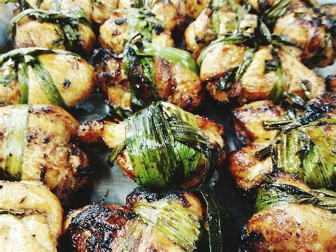 Full frame shot of meat on barbecue | Premium Photo