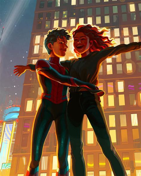 Art of Devin Elle Kurtz on Instagram: “Peter and MJ Somehow this is my ...