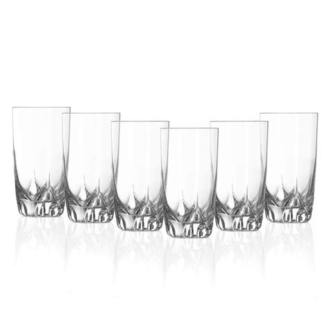 Buy Borosil Glass Tumblers - Set of 6, Transparent, 330ml Online at Low ...
