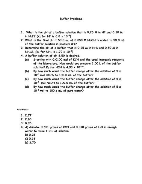 Buffer Problems Biochem 的图像结果